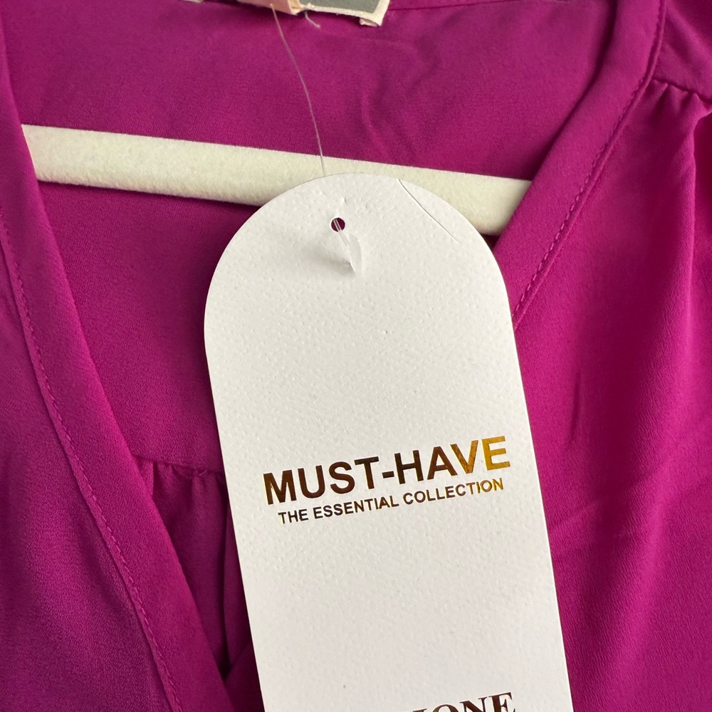NWT Women's Pink Blouse size S - Picture 5 of 7